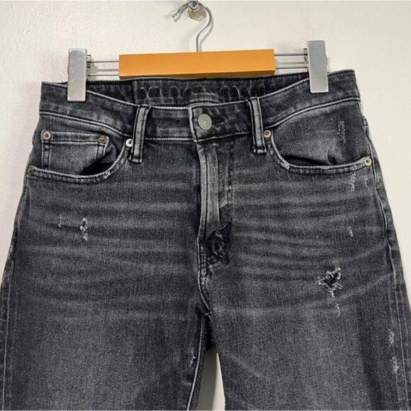 American Eagle Men’s AirFlex 360 Black Distressed Jeans Size 30x32 - Picture 11 of 14